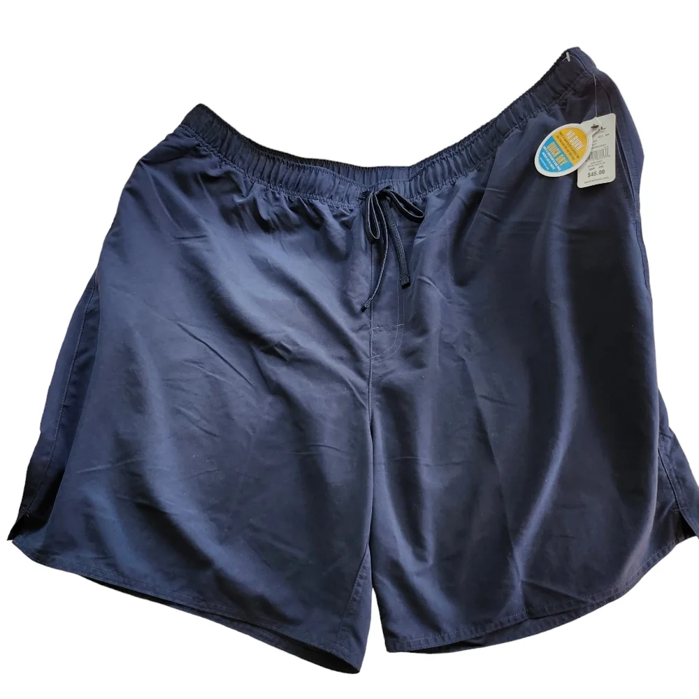 NWT HB Men's Navy Blue Swim Shorts Size XXL